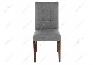 Стул деревянный  Madina Dark walnut-Fabric grey
