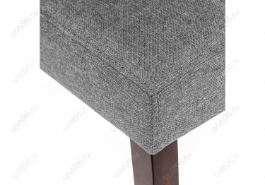 Стул деревянный  Madina Dark walnut-Fabric grey