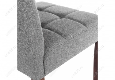 Стул деревянный  Madina Dark walnut-Fabric grey