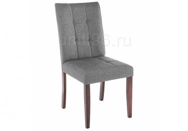 Стул деревянный  Madina Dark walnut-Fabric grey