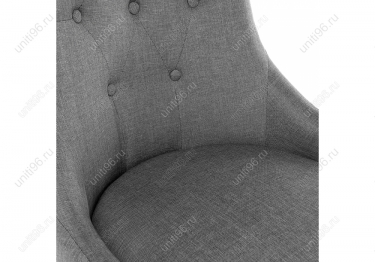 Стул деревянный  Elegance Dark walnut-Fabric grey