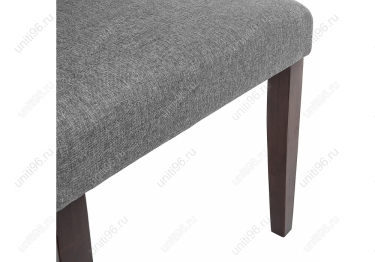 Стул обеденный  Amelia Dark walnut-Fabric grey