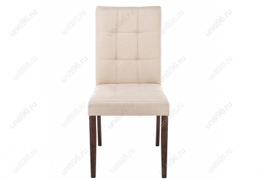 Стул деревянный  Madina Dark walnut-Fabric cream