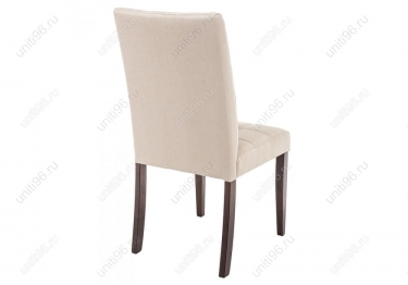 Стул деревянный  Madina Dark walnut-Fabric cream