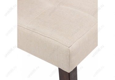 Стул деревянный  Madina Dark walnut-Fabric cream