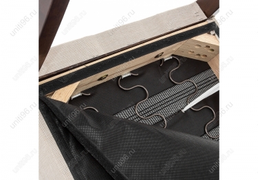 Стул деревянный  Madina Dark walnut-Fabric cream