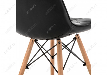 Стул деревянный  Eames PC-147 Черный