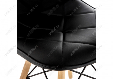 Стул деревянный  Eames PC-147 Черный