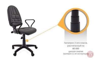 Офисное кресло Chairman 205 Черный