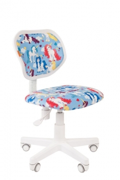 Детское кресло CHAIRMAN KIDS 106 White Единороги