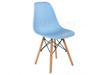 Стул деревянный  Eames PC-015 Blue