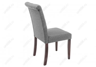 Стул  Amelia dark walnut/fabric grey