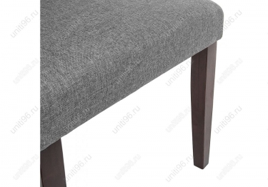 Стул  Amelia dark walnut/fabric grey