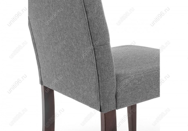 Стул  Amelia dark walnut/fabric grey