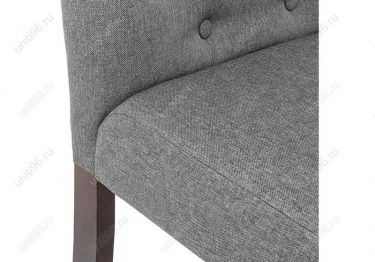 Стул  Amelia dark walnut/fabric grey