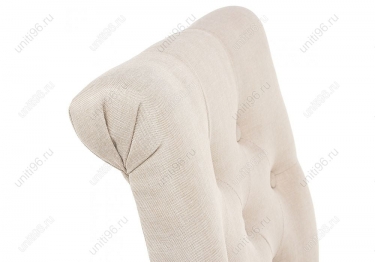 Стул  Amelia dark walnut/fabric cream