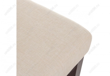 Стул  Amelia dark walnut/fabric cream
