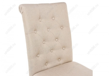 Стул  Amelia dark walnut/fabric cream
