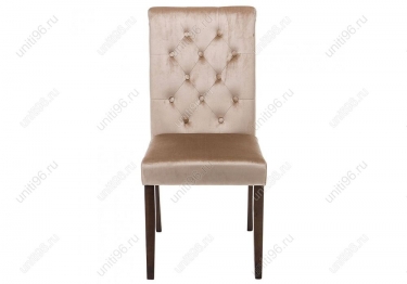 Стул  Amelia dark walnut/fabric beige