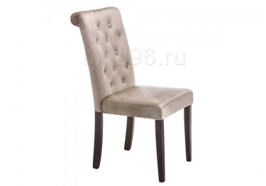Стул  Amelia dark walnut/fabric beige