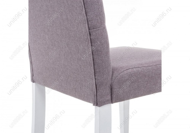 Стул  Amelia white/fabric fog