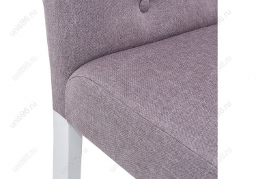 Стул  Amelia white/fabric fog