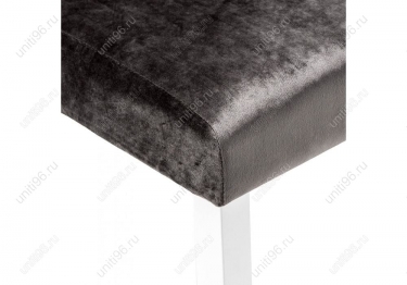 Стул  Amelia white/fabric grey