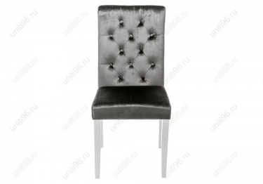 Стул  Amelia white/fabric grey