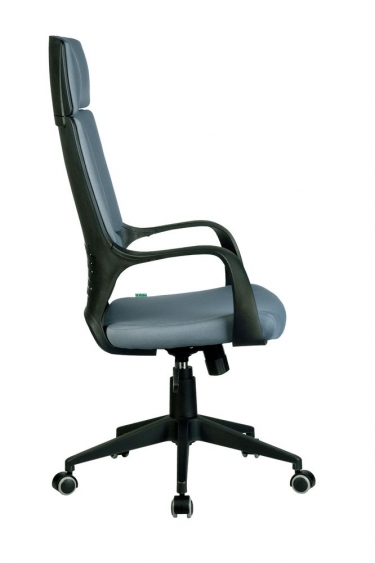 Кресло оператора Riva Chair 8989 черный пластик Серый