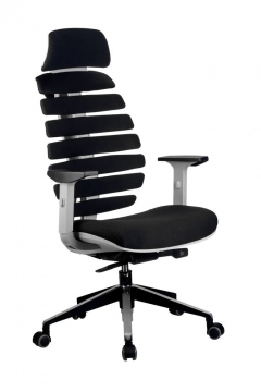 Кресло оператора Riva Chair Shark Черный
