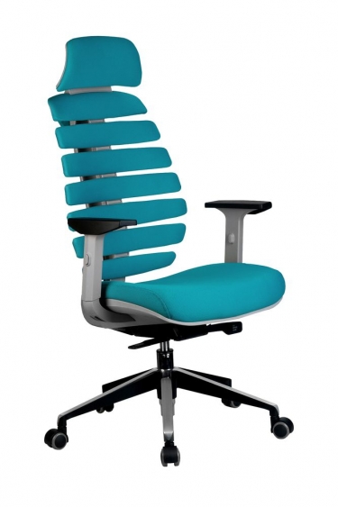 Кресло оператора Riva Chair Shark Лазурный