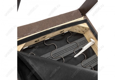 Стул деревянный  Madina Dark walnut-fabric brown