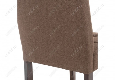 Стул деревянный  Madina Dark walnut-fabric brown