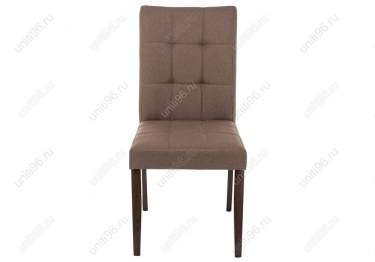 Стул деревянный  Madina Dark walnut-fabric brown