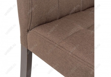 Стул деревянный  Madina Dark walnut-fabric brown