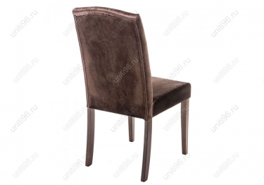 Стул деревянный  Menson Dark walnut-fabric brown
