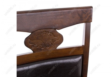 Стул  Luiza с подлокотниками Dirty oak/dark brown