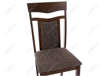 Стул  Sketch без подлокотников Dirty oak-dark brown