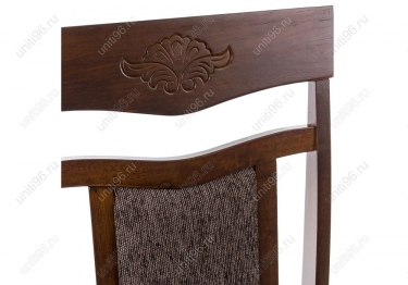 Стул  Sketch без подлокотников Dirty oak-dark brown