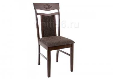 Стул  Sketch без подлокотников Dirty oak-dark brown
