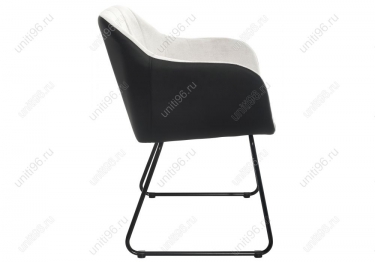 Стул  Stef Light grey-black