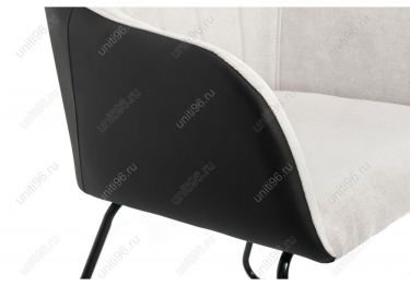 Стул  Stef Light grey-black