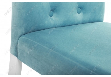 Стул обеденный  Amelia White-fabric tiffany