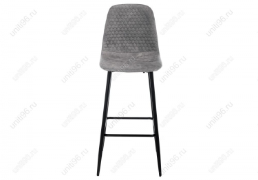 Барный стул  Drop Black-grey