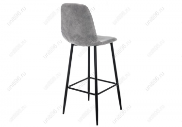 Барный стул  Drop Black-grey