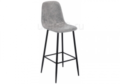 Барный стул  Drop Black-grey