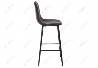 Барный стул  Drop Black-dark brown