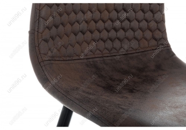 Барный стул  Drop Black-dark brown