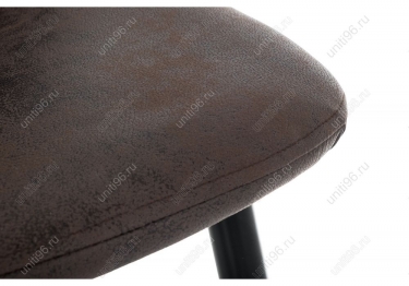 Барный стул  Drop Black-dark brown