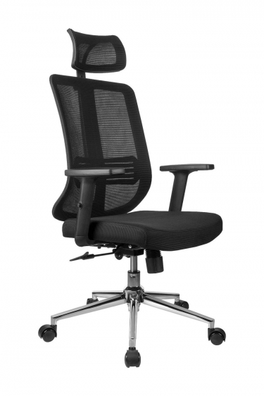 Кресло оператора Riva Chair А663 Черный